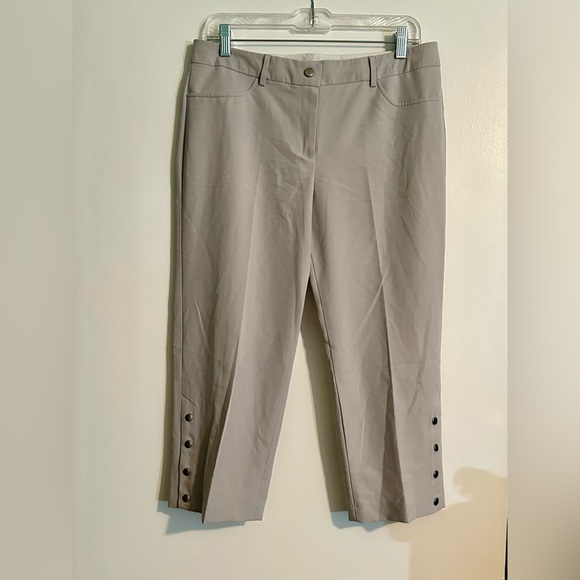 Zac & Rachel Capris Size 8 Gray - Picture 1 of 3